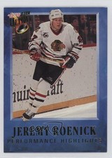 1992-93 Fleer Ultra Performance Highlights Jeremy Roenick #3 HOF 1k9