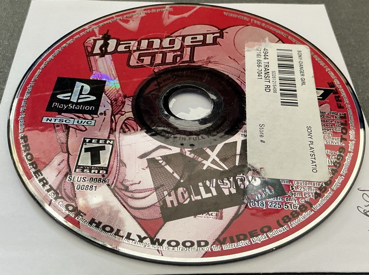 Danger Girl (Sony PlayStation 1, 2000) PS1 - Disc Only | TESTED | J1259
