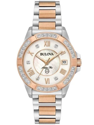 Bulova 98R234 Marine Star Damenuhr 32mm 10ATM - Bild 1 von 4