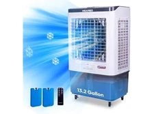 Evaporative Air Cooler 5000 CFM Portable Swamp Cooler W/ 13.2 Gal 1000 sq ft