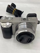 Sony Alpha A6000 Mirrorless Digital Camera w/ 16-50mm Lens w/ Accessories Silver