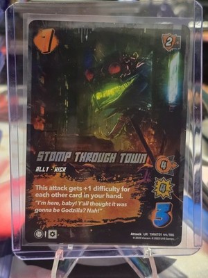 Stomp Through Town - UR Foil-TMNT01 Ninja Turtles-Universus Ultra Rare 44/186