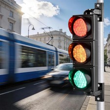 Verkehrsampel Ampel ROT/GR&Uuml;N/Gelb LED AC85-265V Tiefgarage Gegenverkehr Tore