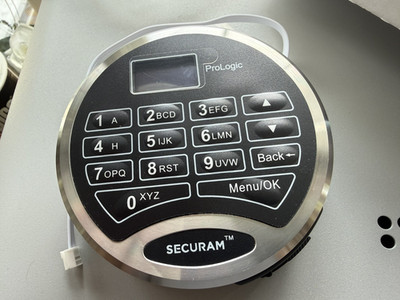 Securam ProLogic OTC Safe Lock EC-1701A-B22-C-II-CCH / Keypad and Swingbolt Lock