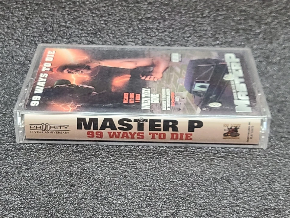 Master P 99 Ways To Die 1995 Cassette Tape Tested Plays - Image 2 of 4