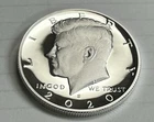 2020-S Kennedy Half Dollar 99.9% Silver Proof. Low Mintage 363,244. Ships Free!