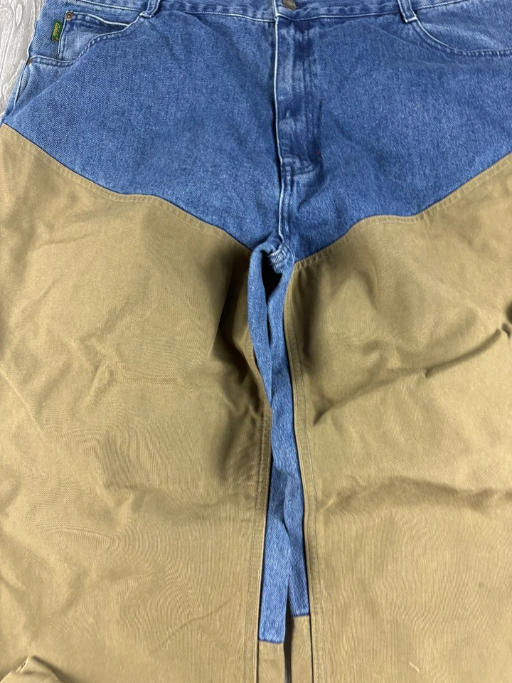 Cabela’s Men’s Denim Hunting Brush Pants, Two-Tone, Size: 42”W, 32” Brush Pants - Image 2 of 4