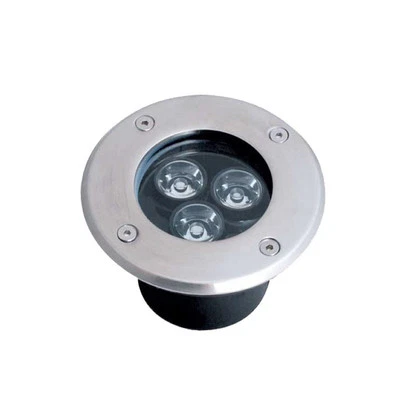 SILAMP Faretto LED 3W calpestabile da incasso da esterno FS-3B-3X1W