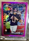 2024 Topps Chrome - Rookies Caleb Williams #202 Magenta Refractor /399 (RC)
