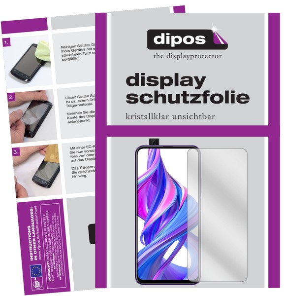 3+3X Schutzfolie FüR Honor 9X Pro Klar Displayschutzfolie Folie Display Schutz-image