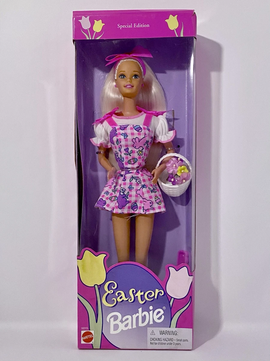 1996 Mattel Easter Barbie Doll Special Edition NEW IN BOX eBay