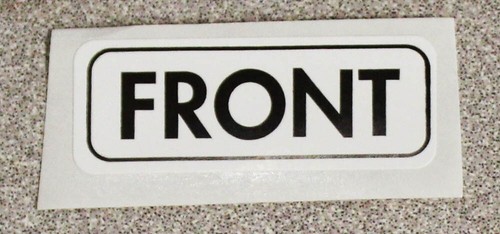 New! Air Cleaner Front Decal 1964 - 1973 Mustang, Fairlane, Falcon DF-150 - Foto 2 di 3