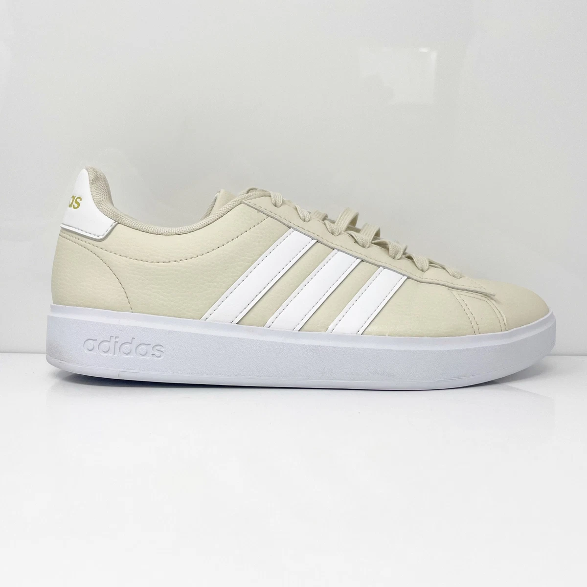 Adidas Womens Grand Court 2.0 GW9217 Ivory Casual Shoes Sneakers Size 9.5