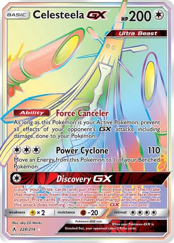 Celesteela GX 228/214 Sm-Unbroken Bonds