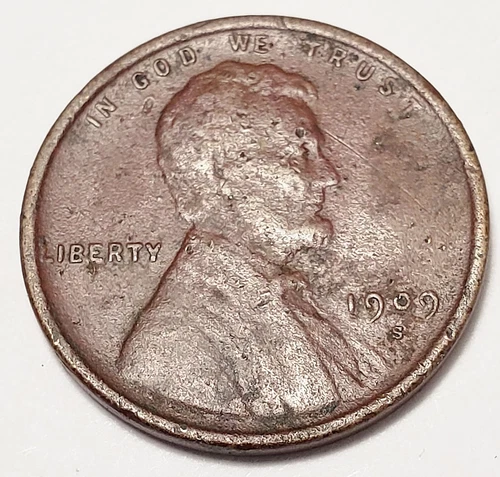1909 S Lincoln Wheat Cent / Penny   *XF - EXTREMELY FINE DETAILS*
