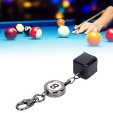 Retractable Pool Chalk Holder Snooker Pool Chalk Tip with Key Billiards Pool...
