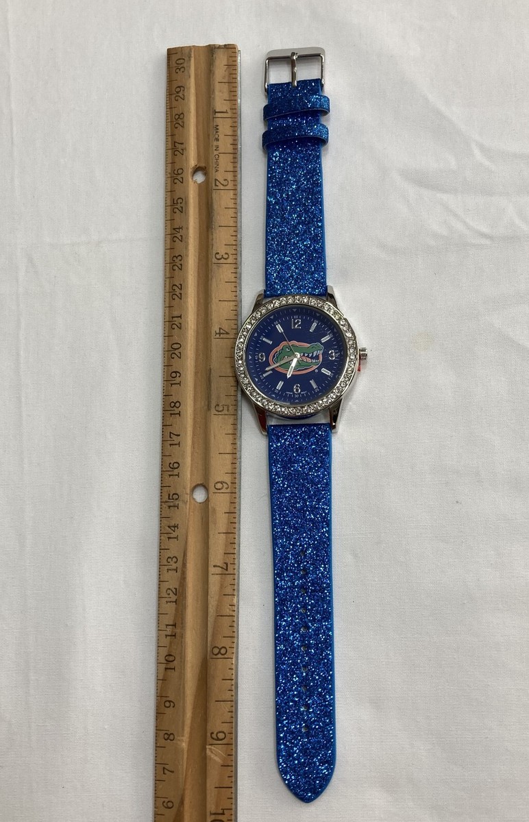 Florida Gators Ladies Crystals Watch, Glitter Band, NCAA | eBay display picture 1