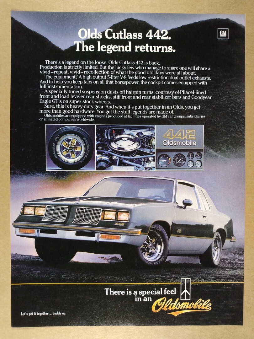 1985 Oldsmobile Oldsmobile Cutlass 442 For Sale 1985 Oldsmobile