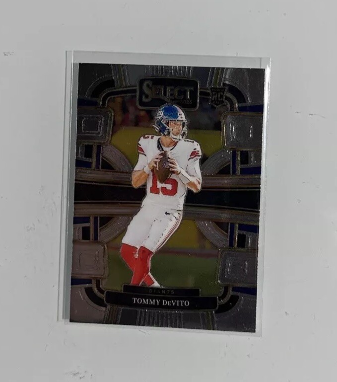2023 Panini Select #73 Tommy DeVito Rookie New York Giants