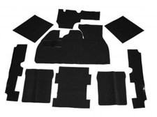Empi 3913 Black 9 Piece Carpet Kit Vw Bug Beetle 1973-1977 No Foot Rest Empi 3913 Black 9 Piece Carpet Kit Vw Bug Beetle 1973-1977 No Foot Rest