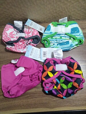 Rumparooz Newborn Cloth Diapers Covers Set Of 4