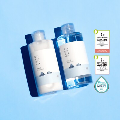 Round Lab 1025 Dokdo Toner + Lotion Set 200mL KBeauty Repair / Texture