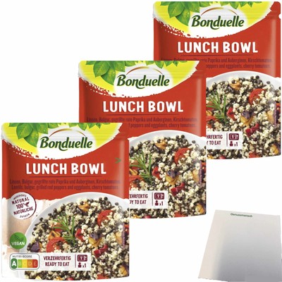 Bonduelle Lunch Bowl Bulgur 3er Pack 3x250g Beutel usy Block