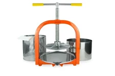 Varomorus Stainless Steel Wine Fruit Press, Apple, Grape, Manual Crusher Juice