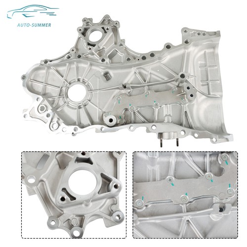 11310-37010 Engine Timing Chain Cover Fit For Toyota Corolla Matrix 1.8L 2ZR-FE - Foto 3 di 10