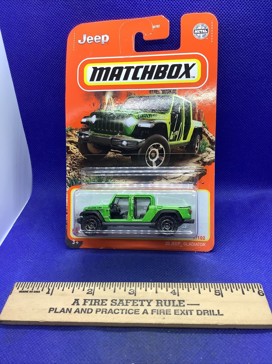 MATCHBOX 20 JEEP GLADIATOR グリーン Matchbox '20 Jeep Gladiator - Green #7 7/102 2022 Basic Car