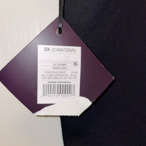 Nuevo Ava Viv Mujer Primavera Ajustado Negro Pantalones Elásticos Medio Elevación Confort 3X (24W/26W) R - Imagen 2 de 5