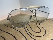 VINTAGE B L RAY-BAN USA SHOOTER AVIATOR SUNGLASSES BUSHNELL