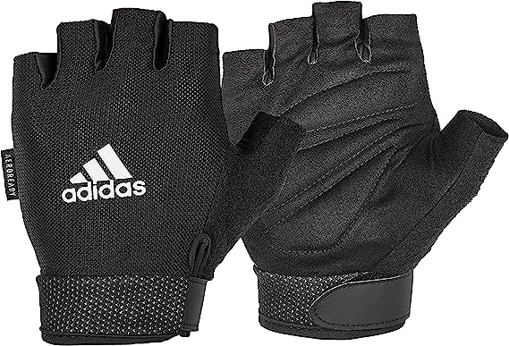 Adidas fingerless sale gloves
