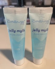 Lot of (2) The Creme Shop Jelly Mylk Double Cleanser Makeup Removers - SEALED
