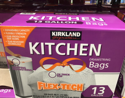 trash bolsas at costco