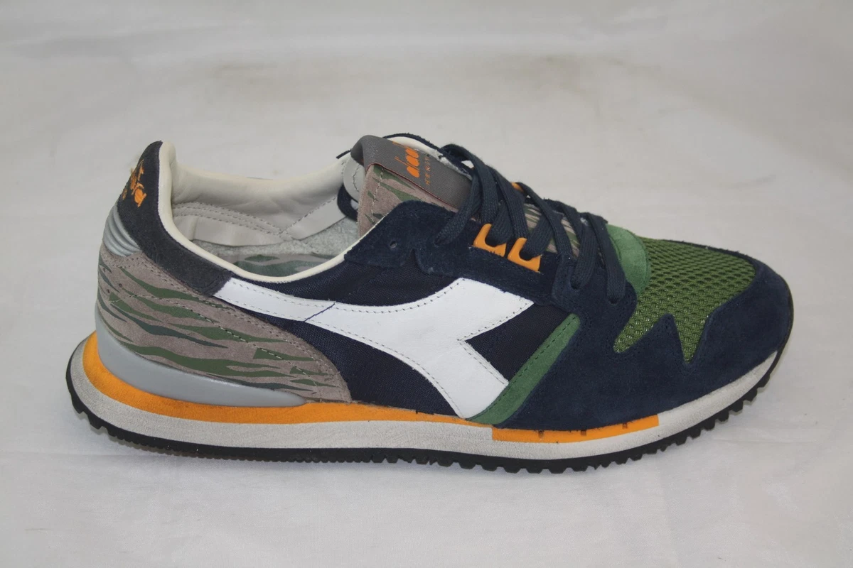 MENS DIADORA HERITAGE EXODUS CAMO BLUE DN/VY GREEN 161306 C5819 $255.00 |