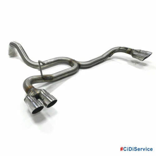 Terminali di scarico in acciaio inossidabile per auto tuning ed elaborate