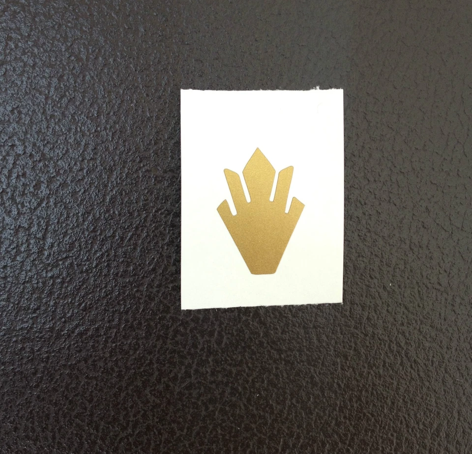 Gibson Gold or Silver Guitar Headstock leaf decal,sticker X1