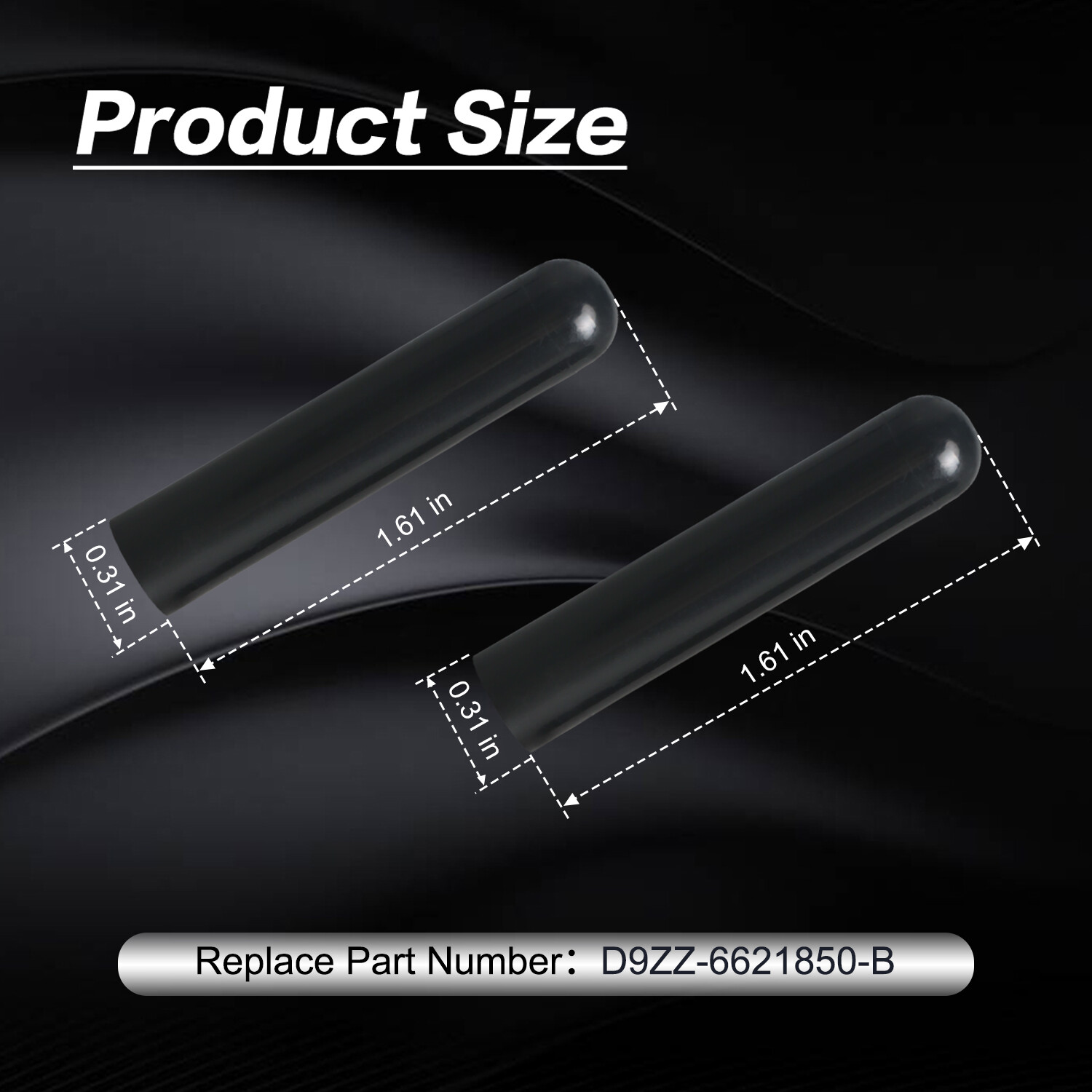 Quality 2x Door Lock Knobs Pins Studs for 2002-2019 Ford E-450 US