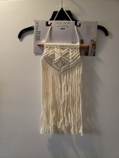 Macrame Home Decor Wall Hanging 10x18 Inches