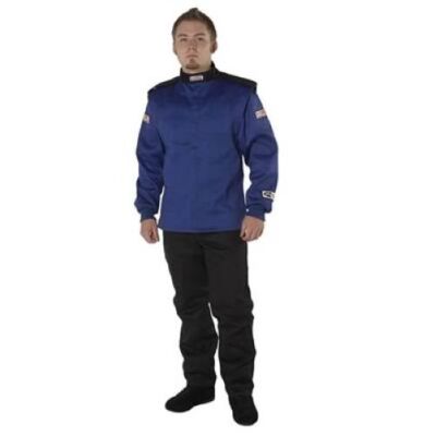 G-Force 4526XXLBU Race Driving Jacket GF525 Multiple Layer 2X-Large Blue NEW