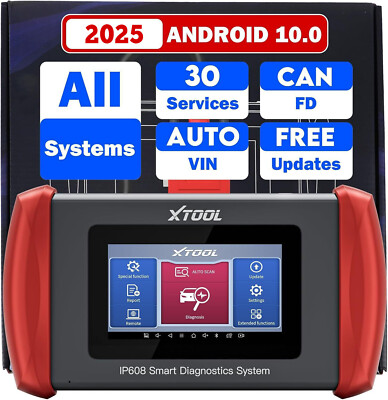 XTOOL IP608 Auslesegerät KFZ Alle Systeme OBD2 Diagnosegerät kostenlose Updates