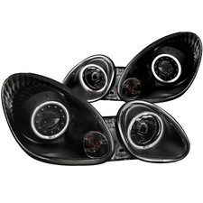 Black Halo Projector Halogen Ver. Headlights For 1998-2004 Lexus Gs300400430