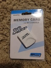 NEW 32MB Memory Card for Wii Console - 507 Blocks - Nintendo GameCube Save