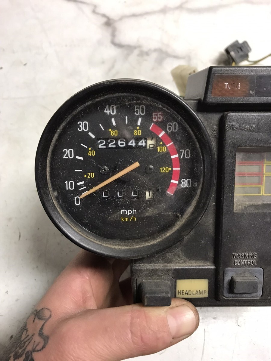 82 Yamaha XJ1100 XJ 1100 Maxim Gauges Meters Speedometer Speedo