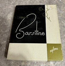 VINTAGE EXQUISITE BARSILINE STOCKINGS  SIZE 10 SHORT. NEW 2 PAIR. COLOR -LYRIC