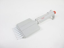 THERMO SCIENTIFIC 4510 FINNPIPETTE 5 - 50 UL 8 CHANNEL MECHANICAL ORANGE