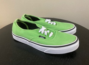 lime green high top vans