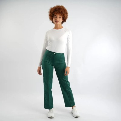 Alexandra Essential Women's Trousers Green UK 14 LN062 PP 02