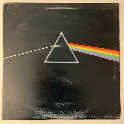 Pink Floyd, Dark Side  Vinyl LP, 1973, VG+/VG, 1st UK Press A2/B2 Blue Triangle